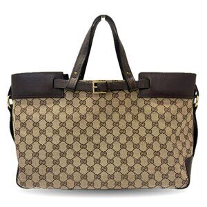 GUCCI Brown Tote Bag